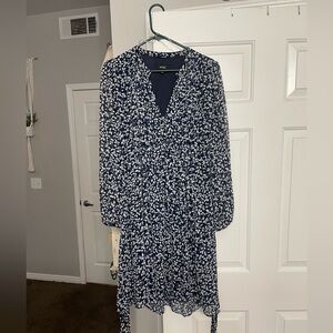 MSK Blue Dress- Like New!